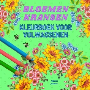 Afbeelding van Bloemenkransen kleurboek voor volwassenen