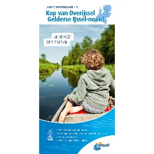 Afbeelding van ANWB waterkaart 5 - Kop van Overijssel-Gelderse IJssel-noord