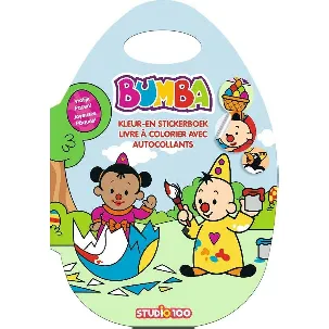 Afbeelding van Bumba kleur- en stickerboek - Vrolijk Pasen