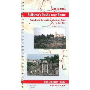 Afbeelding van Reitsma's route naar Rome