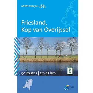 Afbeelding van ANWB fietsgids 2 - Friesland, Kop van Overijssel