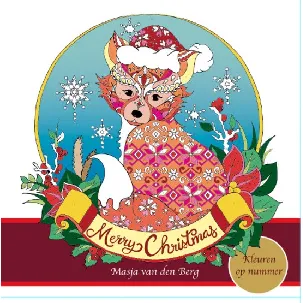 Afbeelding van Masja Van Den Berg - Masja's Merry Christmas - Kleuren Op Nummer
