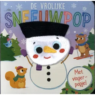 Afbeelding van De vrolijke sneeuwpop - Vingerpopboek