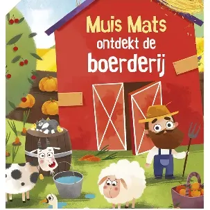 Afbeelding van Muis Mats Ondekt De Boerderij - Uitklapbaar kinderboek, met 5 panoramapagina's