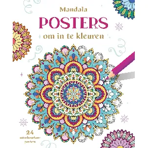 Afbeelding van Mandala posters om in te kleuren