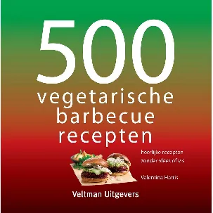 Afbeelding van 500-serie - 500 vegetarische barbecuerecepten