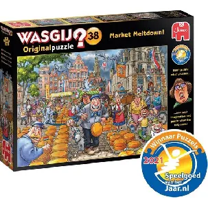 Afbeelding van Wasgij Original 38 Kaasalarm puzzel - 1000 stukjes