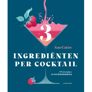 Afbeelding van 3 ingrediënten per cocktail