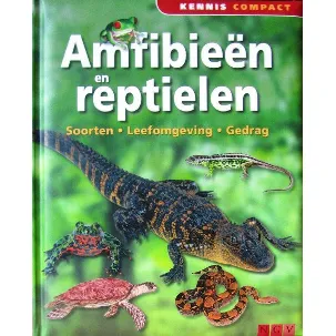 Afbeelding van AmfibieÃ«n en reptielen: soorten, leefomgeving, gedrag