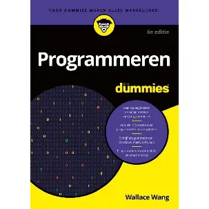 Afbeelding van Programmeren voor Dummies