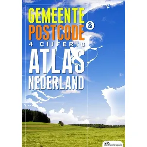 Afbeelding van Gemeente- en postcode-atlas (viercijferig) van Nederland