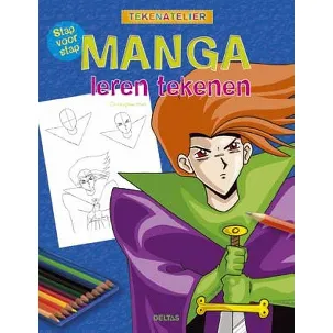 Afbeelding van Tekenatelier - Stap voor stap Manga leren tekenen