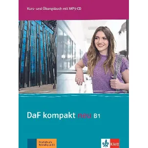 Afbeelding van DaF kompakt neu B1 Kurs- und Übungsbuch mit MP3-CD