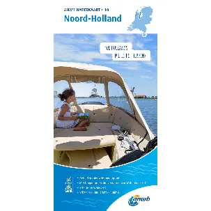 Afbeelding van ANWB waterkaart 10 - Noord-Holland