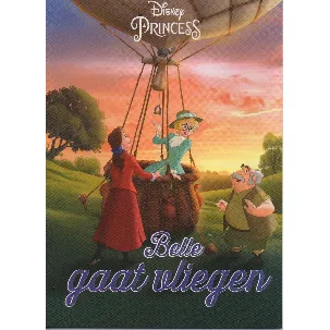 Afbeelding van Disney Princess - Belle gaat vliegen - Softcover voorleesboek en zelflees boek