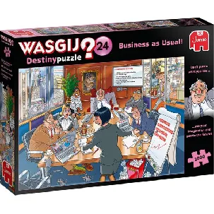 Afbeelding van Wasgij Destiny 24 Business As Usual! puzzel - 1000 stukjes