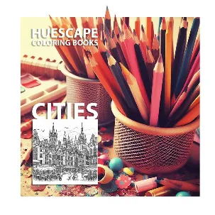 Afbeelding van Huescape Kleurboek voor volwassenen - Steden