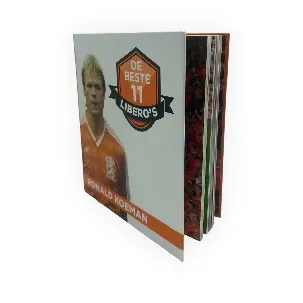 Afbeelding van De Beste 11 Centrale Verdedigers - Ronald Koeman- Unieke Voetbalboek met Harde Kaft En 63 Pagina´s
