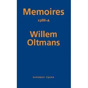 Afbeelding van Memoires Willem Oltmans 45 - Memoires 1988-A