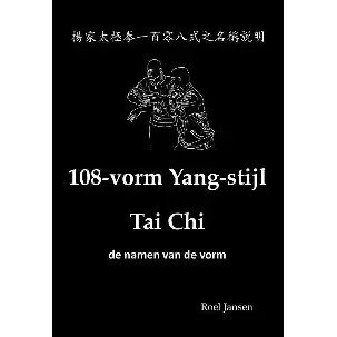 Afbeelding van 108-vorm Yang-stijl Tai Chi - de namen van de vorm