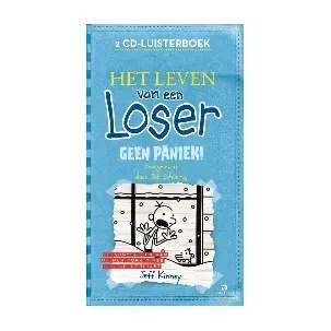 Afbeelding van Het Leven van een Loser: Geen Paniek! - Jeff Kinney - 2 cd - Luisterboek