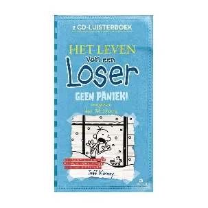 Afbeelding van Het Leven van een Loser: Geen Paniek! - Jeff Kinney - 2 cd - Luisterboek