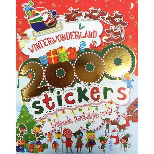 Afbeelding van 2000 stickers Winterwonderland