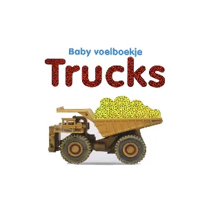 Afbeelding van Baby voelboekje - Trucks
