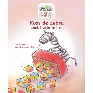 Afbeelding van Dierendorpje - Koos de Zebra Zoekt Zijn Letter