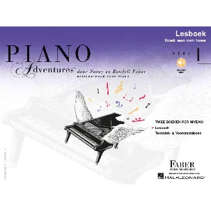 Afbeelding van Piano Adventures Lesboek 1 ( Boek + Audio Online )