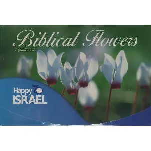 Afbeelding van Biblical Flowers 7 Greeting Cards from Happy Israel.