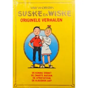 Afbeelding van Suske en Wiske originele verhalen in 2 kleur - Lecturama collectie 4 verhalen o.a. de koning drinkt