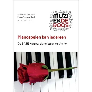 Afbeelding van Pianocursus van 50 lessen (inclusief videolessen via YouTube), versie 2024