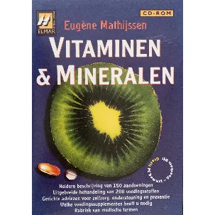 Afbeelding van Vitamines En Mineralen Cdrom