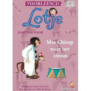 Afbeelding van Lotje, met Chimp naar het circus.