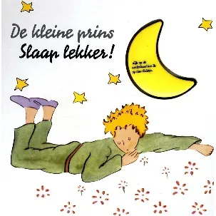Afbeelding van Kleine prins slaap lekker! - Voorleesboek voor het slapen gaan - Met lampje in de vorm van een maan