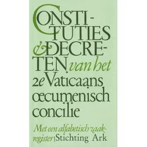 Afbeelding van Constituties en decreten van het Tweede Vaticaans Oecumenisch Conilie