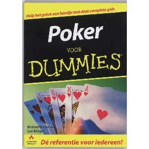 Afbeelding van Voor Dummies - Poker voor Dummies