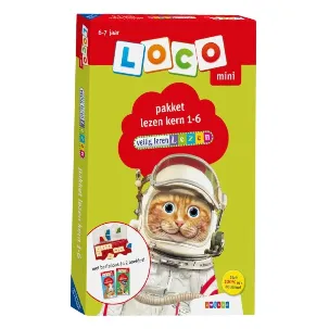 Afbeelding van Loco Mini - Loco mini veilig leren lezen pakket lezen kern 1-6