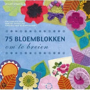 Afbeelding van 75 bloemblokken om te breien