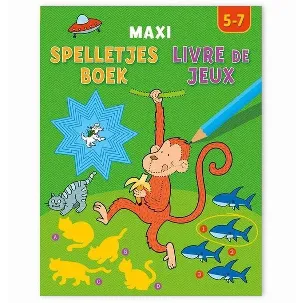 Afbeelding van Maxi spelletjesboek / Maxi livre de jeux 5-7