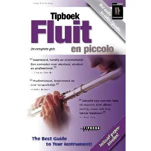 Afbeelding van Tipboek - Tipboek fluit en piccolo