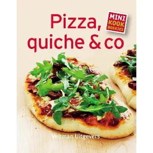Afbeelding van Mini kookboekjes - Pizza, quiche & co
