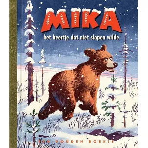 Afbeelding van Gouden Boekjes - Mika het beertje dat niet slapen wilde