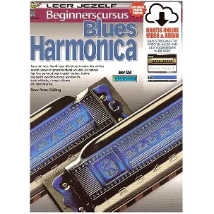 Afbeelding van Beginnerscursus Blues Harmonica - Boek + Online Video & Audio