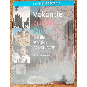Afbeelding van Vakantiecursus Duits (luisterboek) - 1 cd met 7 thema's