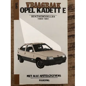 Afbeelding van Vraagbaak Opel Kadett E
