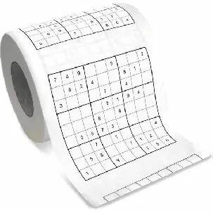 Afbeelding van Sudoku Toiletpapier