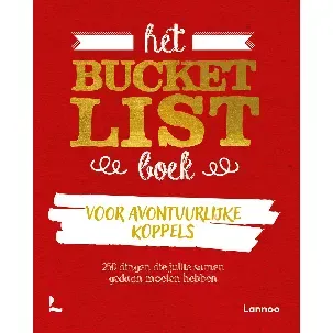 Afbeelding van Bucketlist - Het Bucketlist boek voor avontuurlijke koppels