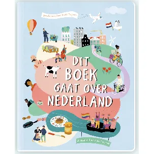 Afbeelding van Kartonnen prentenboek: Dit boek gaat over Nederland